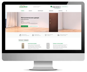 Разработка корпоративного сайта мебельной компании с каталогом продукции